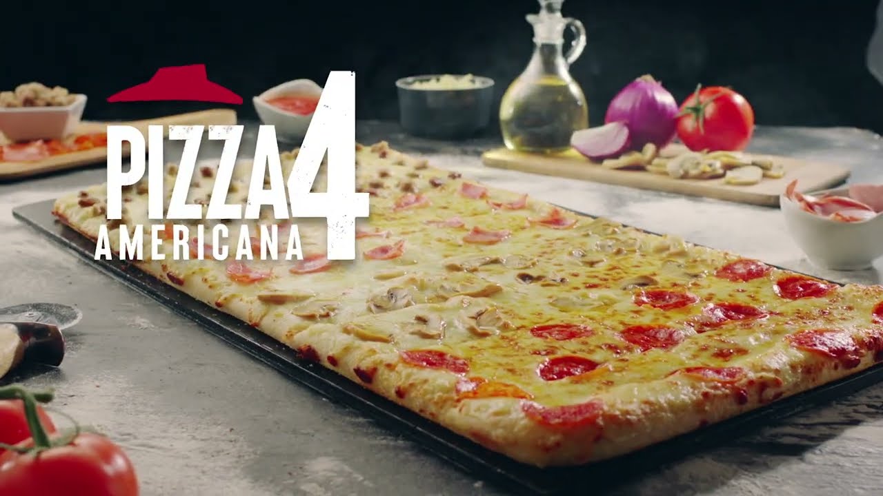 PIZZA 4 AMERICANA PIZZA HUT EL SALVADOR YouTube