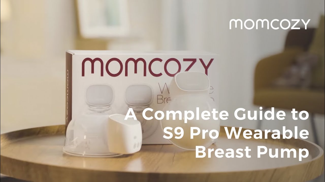 Momcozy Double Wearable Breast Pumps S9, Portable Electric Breast Pump 24mm  Grey 