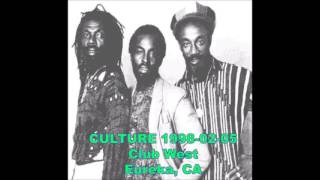 Culture, 1998-02-05, Live At Club West, Eureka, California