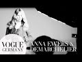 Patrick Demarchelier fotografiert Anna Ewers Cover Shoot bts fashion | VOGUE Behind the Scenes