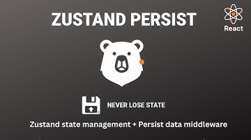 Zustand Persist Middleware Tutorial: Save State to Device