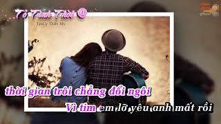 Tỏ Tình Thời @   TraCy Thảo My Karaoke