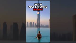 Choose Your Dream Vacation 🏝️ #holiday #vacation #lifestyle