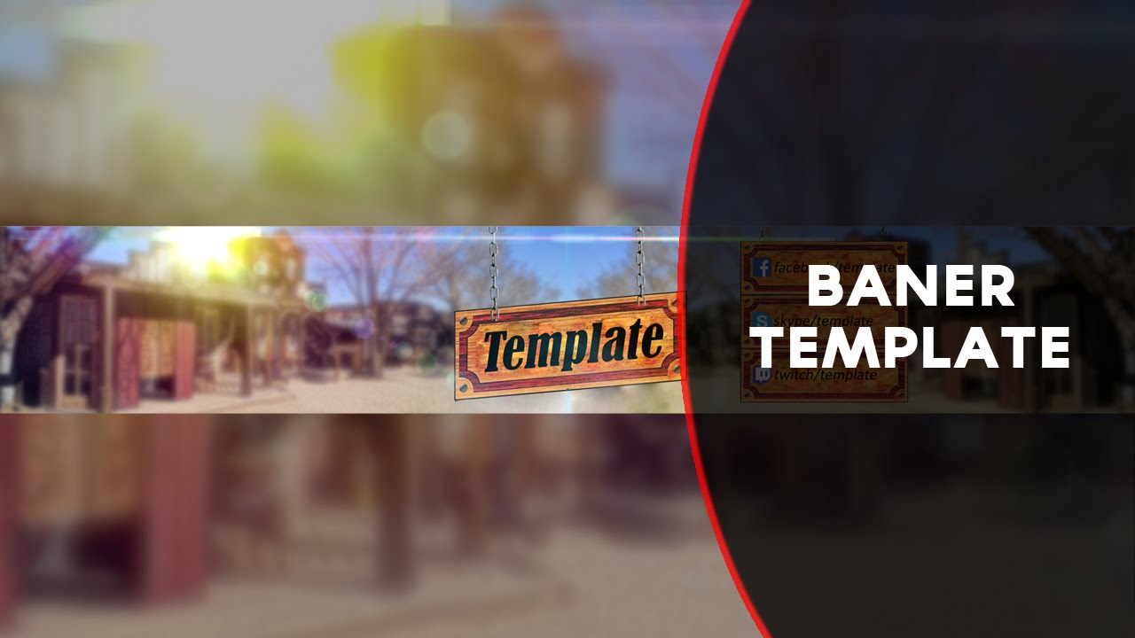 Speedart 2D Banner Template // ERZiGraphicDesigner YouTube
