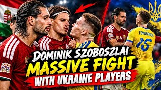 Szoboszlai STARTS MASSIVE BRAWL vs Ukraine! Szoboszlai Shoves Tsygankov | Hungary 0-1 Ukraine 