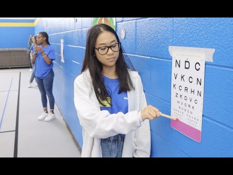 GCS Quick Clip: Vision Screenings at Carr Elementary School