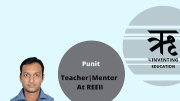 Punit Agarwal : Teacher And mentor At Reeii Education