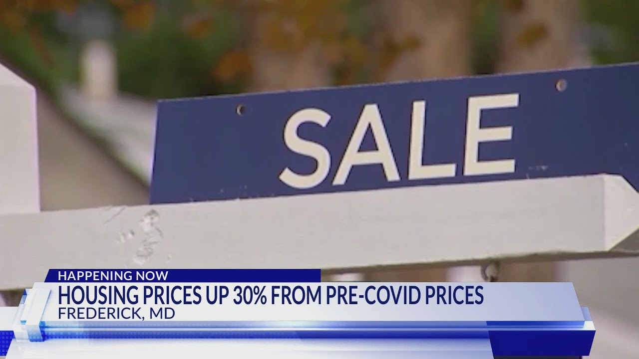 Frederick County's housing market sees 30% increase from pre-pandemic prices