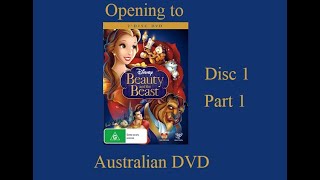 Opening To Beauty And The Beast Australian Dvd Disc 1 Part 1