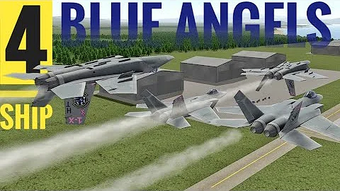 VTOL VR Blue Angels formation Part 1/2