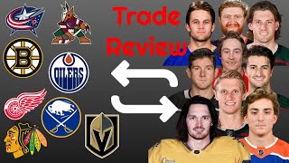 NHL Trade Deadline Eve!!! NHL Trade(s) Review