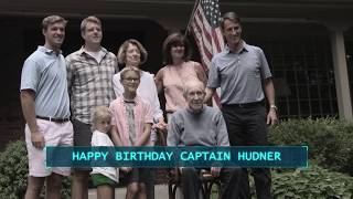 Medal Of Honor Captain Tom Hudner Birthday Surprise.