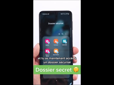 Vidéo: Comment créer un dossier privé sur Galaxy s6 ?