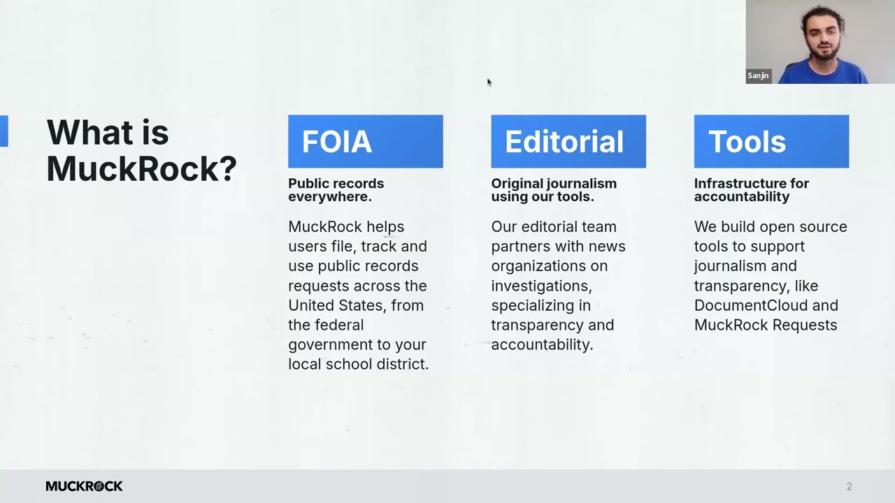 Building with MuckRock: Enhancing Public Records Work with LLMs