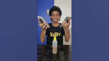 Petrol + Thermocol = Powerful Glue😱 #fyp #diy #lifehacks #experiment