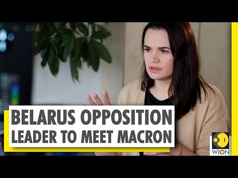 Belarus opposition leader to meet French President Emmanuel Macron | World News