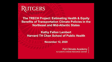 The TRECH Project: Estimating Health & Equity Benefits of Transportation Climate Policies in the...