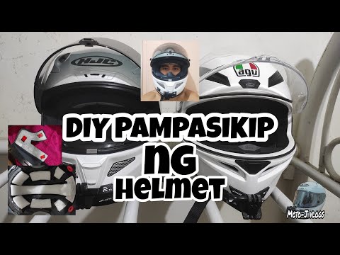Video: Paano Magtahi Ng Isang Sumbrero Ng Helmet