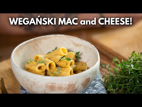 Pyszny dyniowy MAC and CHEESE! Przepis 100% wegański | WegeTuba