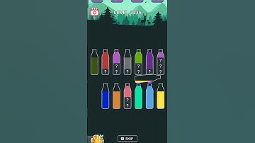 Water sort puzzle level 3236