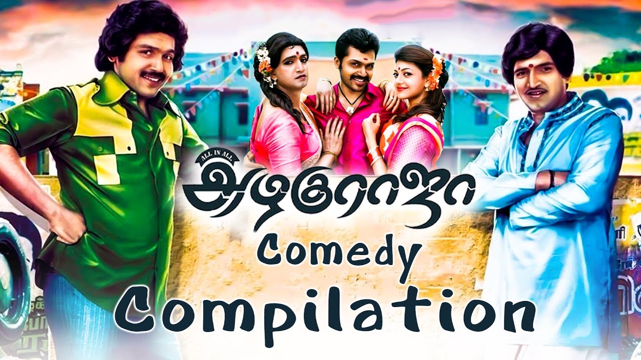 All in All Azhagu Raja   Hilarious Comedy JukeBox  Karthi  Prabhu  Kajal Aggarwal  M Rajesh