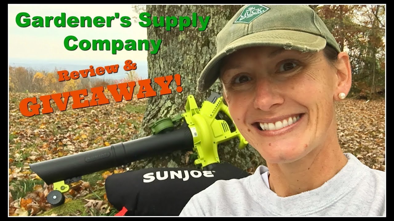GIVEAWAY! Portable Leaf Blower/Mulcher/Vacuum by Gardener's Supply