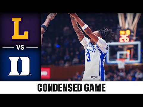 Lipscomb vs. Duke Condensed Game | 2025-26 ACC Men's Basketball