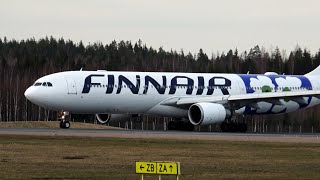 Close Up Plane Spotting From Helsinki Vantaa Airport (EFHK/HEL)