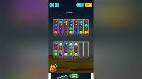 Golden bubble sort expert level 41