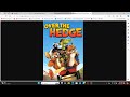 Happy 18th anniversary to over the hedge