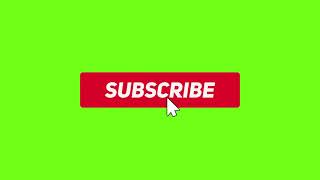 New Green Screen Subscribe Button 2022 | Green Screen Subscribe Button | Subscribe Button