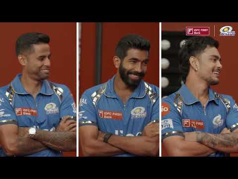 Mumbai Indians Fun Rapid Fire: Ishan Kishan, Jasprit Bumrah, & Suryakumar Yadav Quiz Each Other!