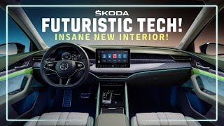 Skoda's NEW Futuristic Interior Tech is INSANE!