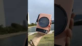 Flash Unboxing Pixtoss Instant TOY Camera Peach Pink