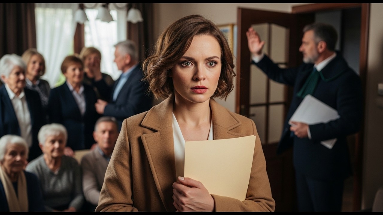 Ojciec upokorzył mnie przy 30 krewnych — wtedy wszedł jego prawnik z prawdą