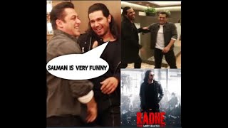 Salman Khan and Randeep Hooda Talking about : Radhe /exclusive interview/on shoot