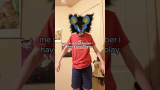 luxray my beloved #furry #cosplay #cringe #furshit #luxray #pokemon