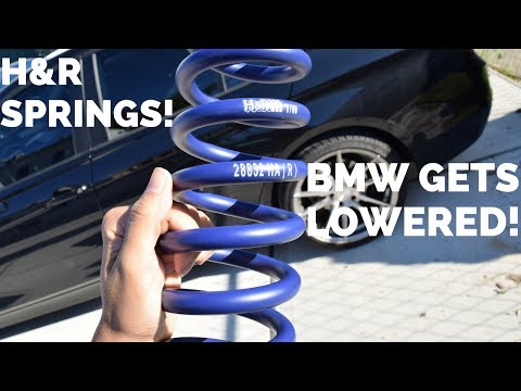 bmw-f30-lowered-on-h&r-springs