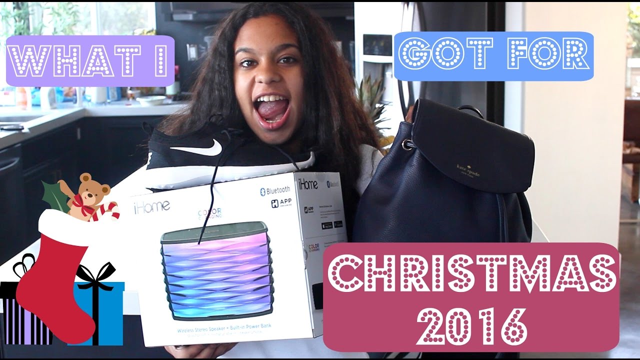 WHAT I GOT FOR CHRISTMAS 2016 | Tamara