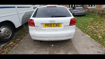 Audi A3 parking sensors installed part 4 (final)