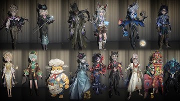 Identity V | Season 39 Skins Recap! How Many Skin Do You Get This Season? 