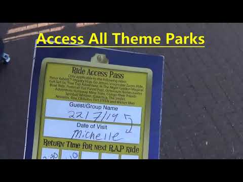 ♿️Alton Towers Disabled Ride Access Pass