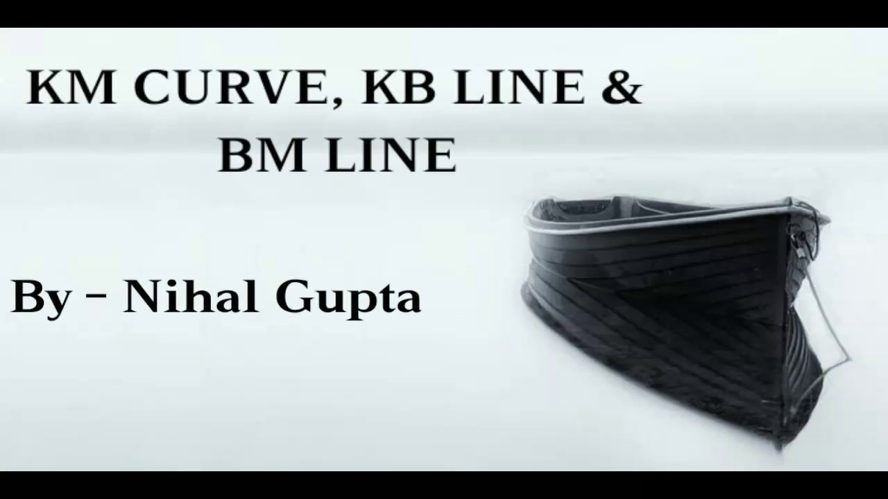 KM Curve, KB line and BM line. F3 - YouTube