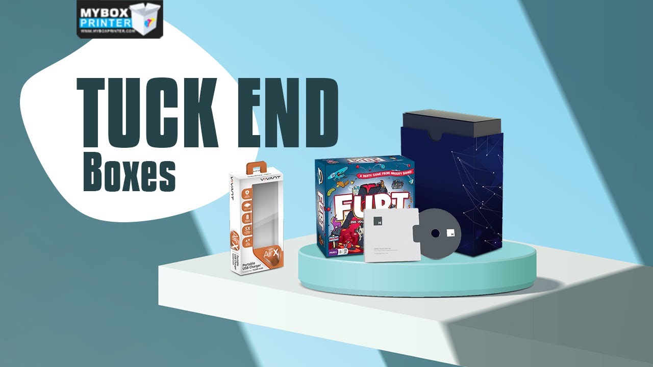 Custom Printed Tuck End Boxes || Tuck End Boxes || Wholesale Tuck End Boxes