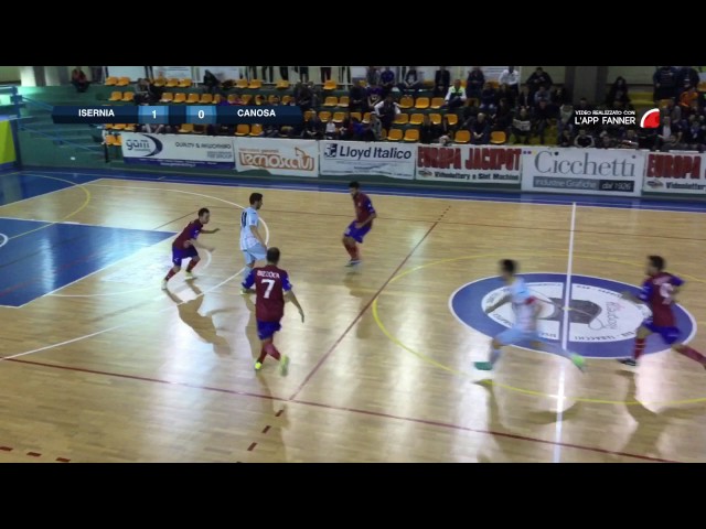 Stag 2016/17, Serie B, Isernia calcio a 5 - Futsal Canosa 4-2