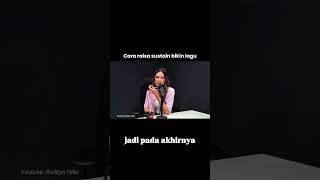Cara raisa bikin lagu #radityadika #raisa #podcastclips