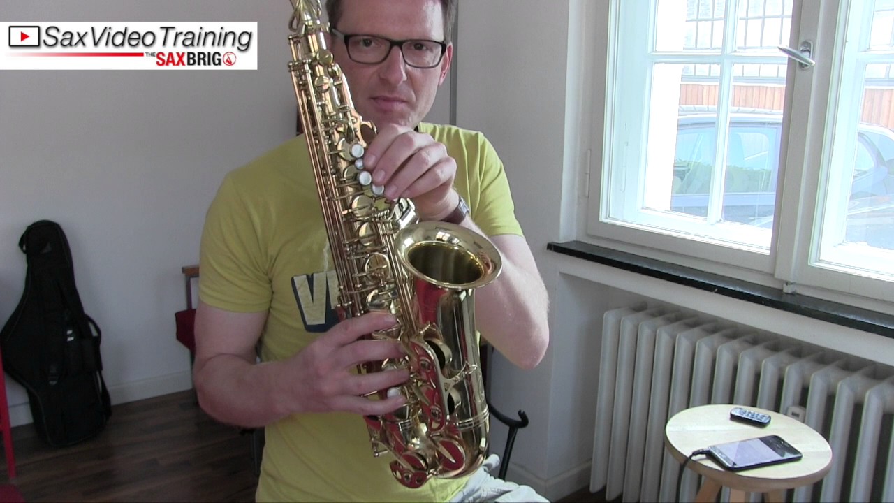 Wie du Intonation mit dir selbst üben kannst -  DailySax 103 Saxophon aufnehmen und dazu spielen