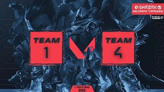 Team1 vs Team4 | @SHRBRK Valorant Turnuvası | 1.Tur 2.Maç | Bind
