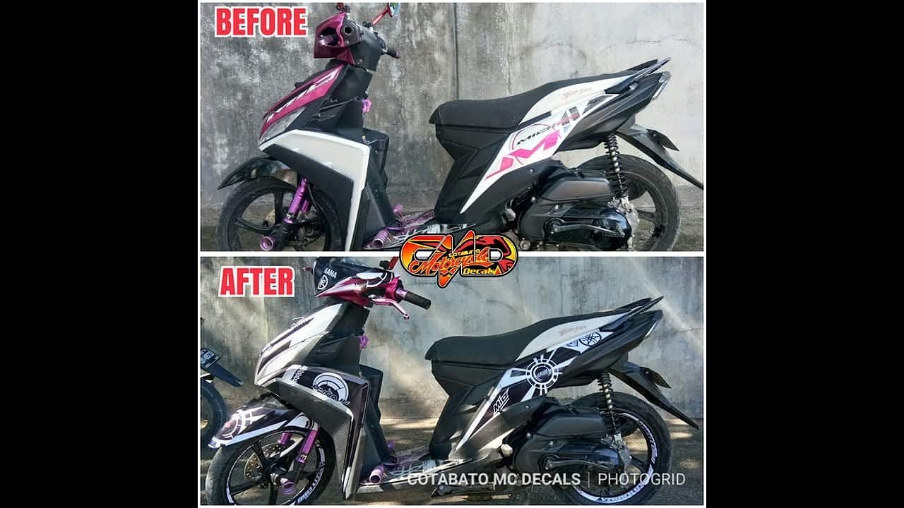 Yamaha Mio I 125 Vr46 Concept Cotabato Mc Decals Youtube