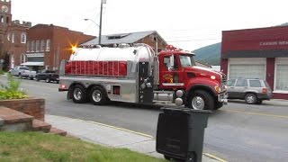 BVFD - Tanker 3 and Brush 3 Responding